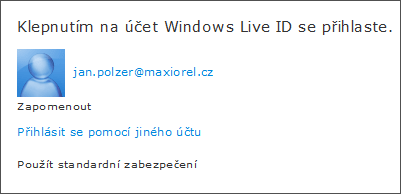 Windows Live ID: bezpečné přihlašování s jediným heslem