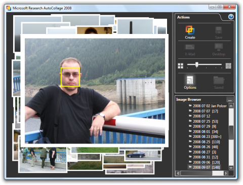 Microsoft AutoCollage 2008: program na koláže z fotek