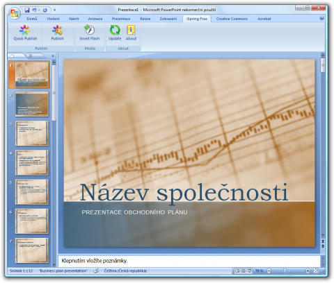 iSpring Free: snadný převod z PowerPointu do Flashe