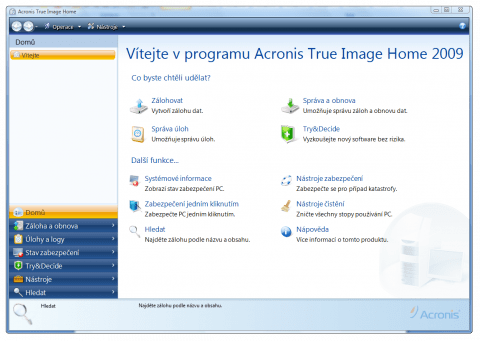 Acronis True Image Home 2009