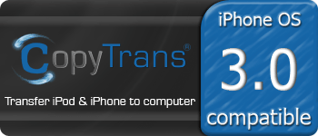 CopyTrans pro iPhone OS 3.0
