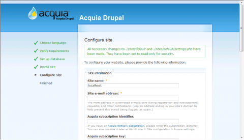 Acquia Drupal