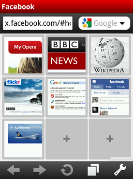 Opera Mobile 10 beta k dispozici pro Windows Mobile