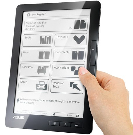 ASUS chystá svůj první e-book reader