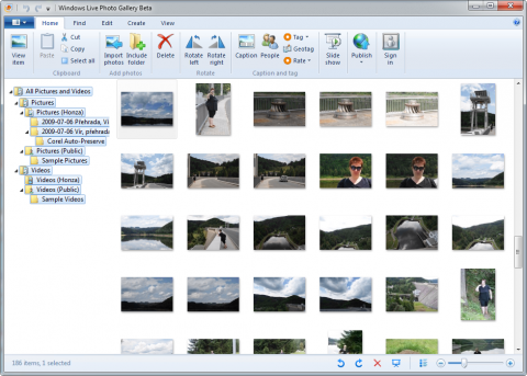 Windows Live Photo Gallery Wave 4