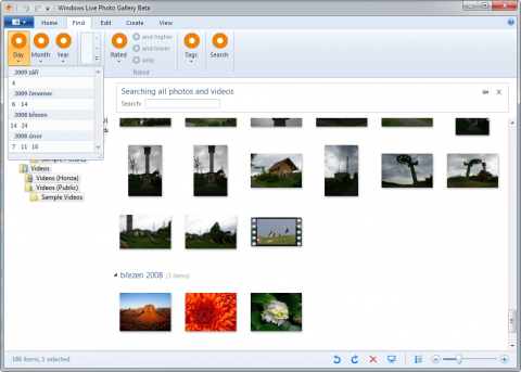 Windows Live Photo Gallery Wave 4