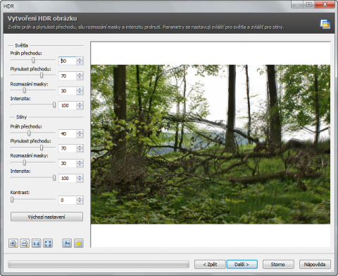 Příprava HDR fotografie v&nbsp;Zoner Photo Studio 12