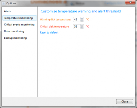 Acronis Drive Monitor