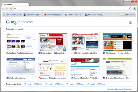 Webový prohlížeč Google Chrome
