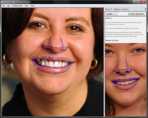 Retušování obličeje v&nbsp;programu Portrait Professional