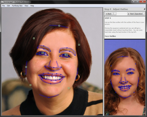 Retušování obličeje v&nbsp;programu Portrait Professional