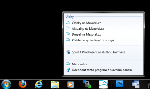Maxiorel.cz a jeho jumplist