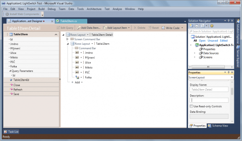 Visual Studio LightSwitch 2011