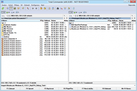 Total Commander 8 ve Windows 8