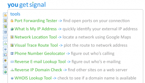 YouGetSignal.com
