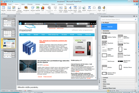 PowerPoint Storyboarding