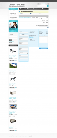One Page Checkout na eshopu Garden Pardubice