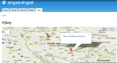 Drupal a Google Maps