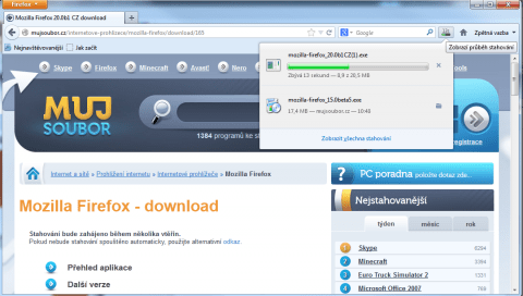 Firefox 20