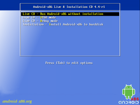 Android x86