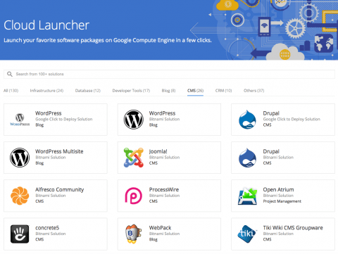 Google Cloud Launcher 