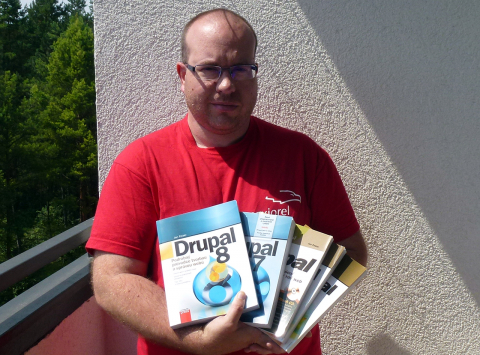 Jan Polzer a knihy o Drupalu