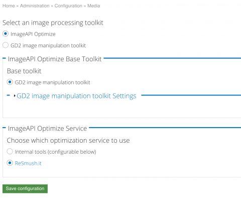 Optimalizace obrázků v Drupalu 7