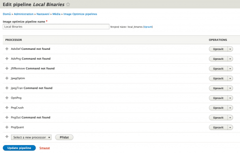 Optimalizace obrázků v Drupalu 8