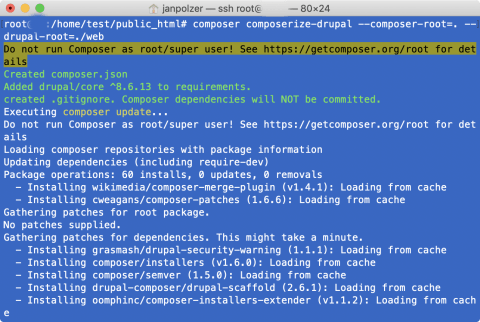 Composerize Drupal