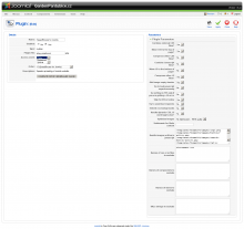 SpeedBooster for Joomla screenshot nastavení