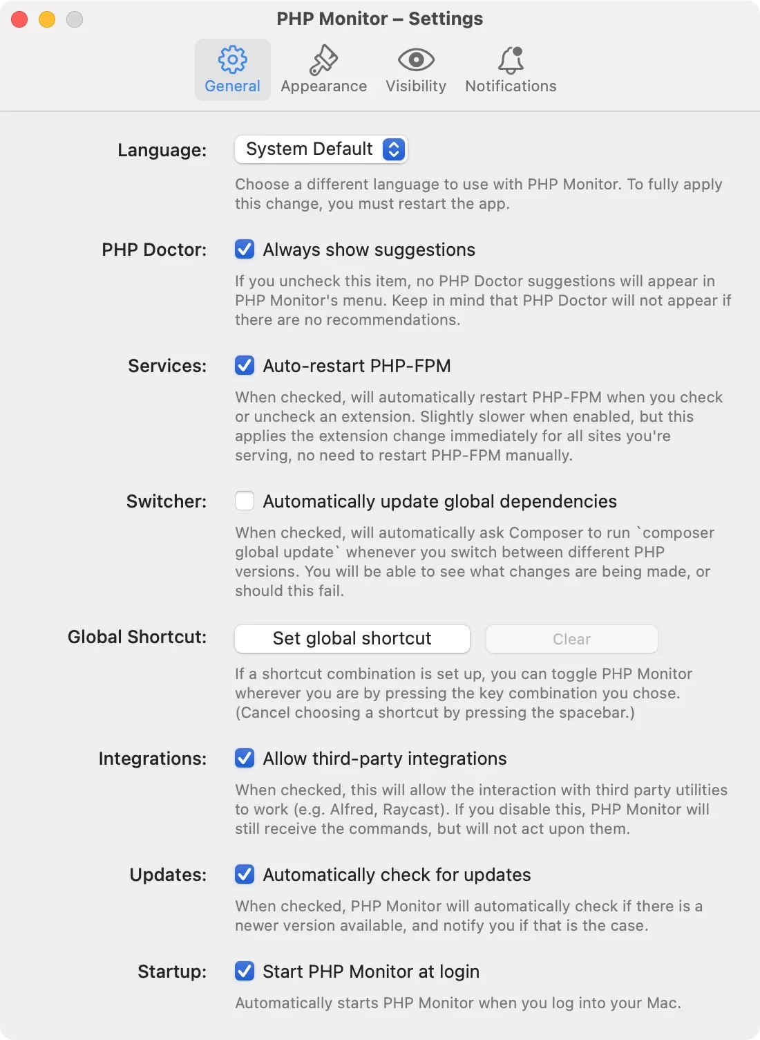 PHP Monitor