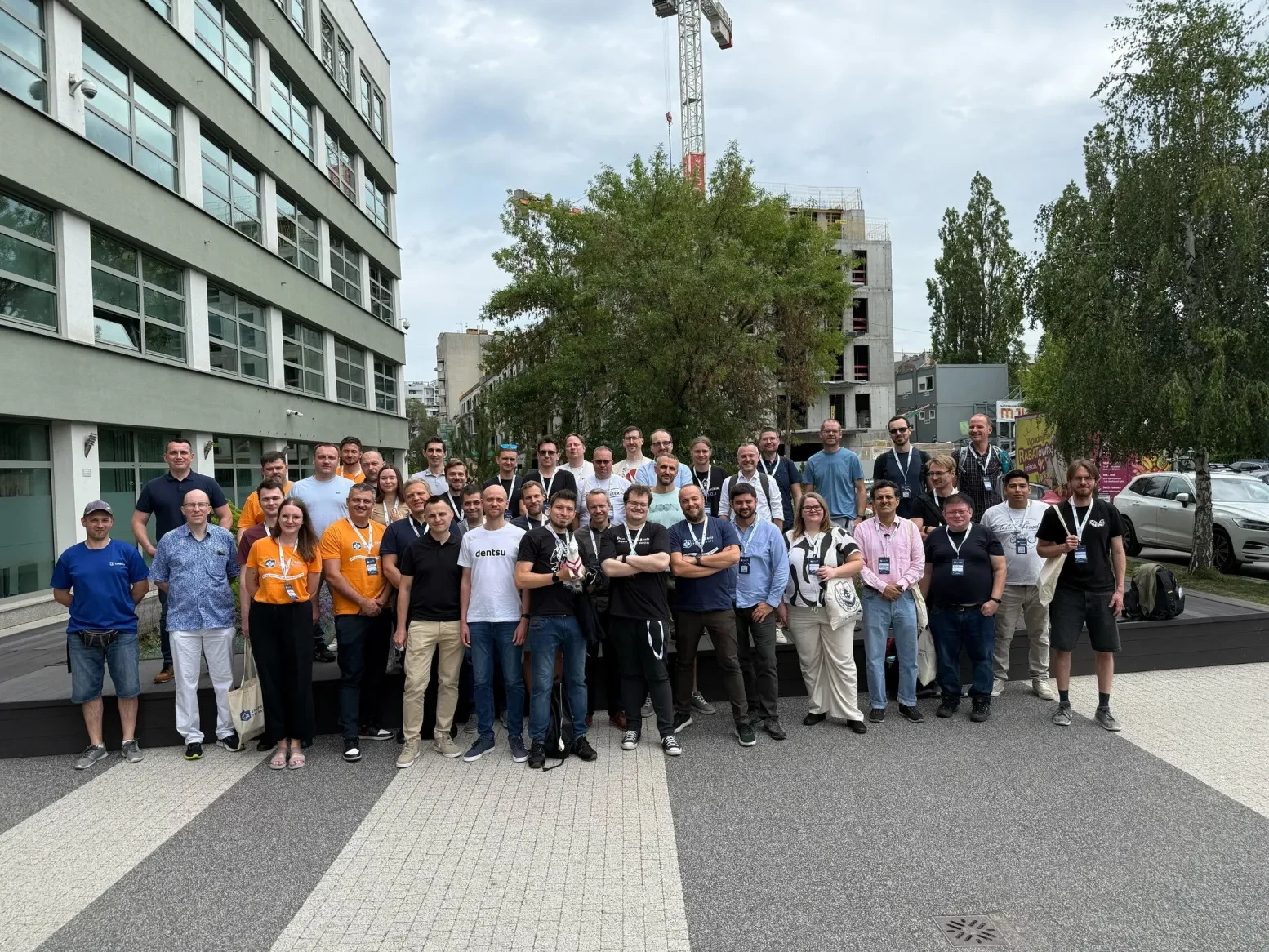 Oficiální společné foto z DrupalCamp Poland 2025