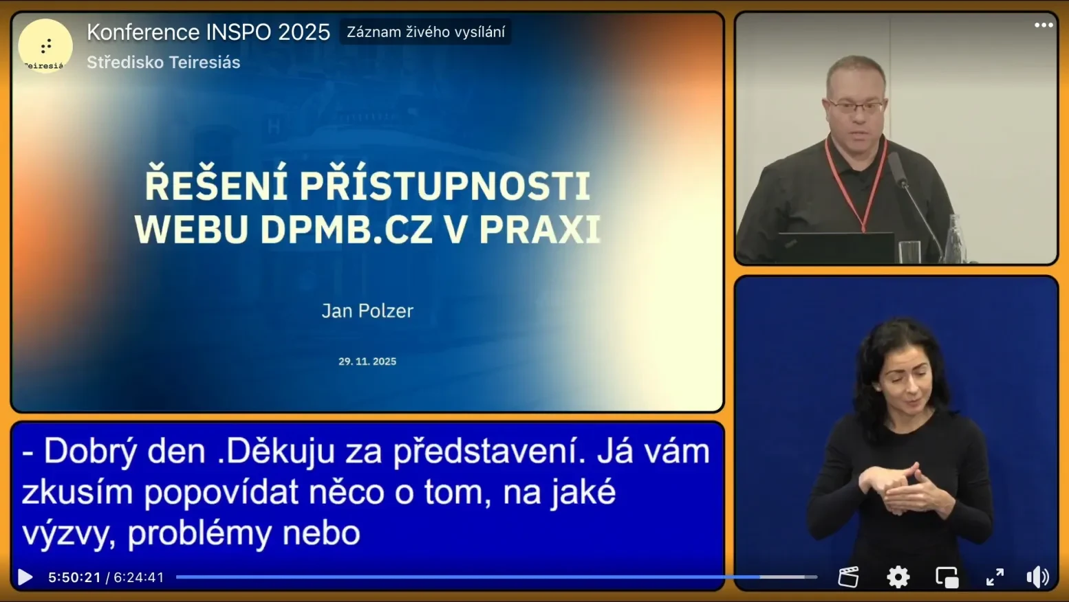 Jan Polzer na INSPO 2025