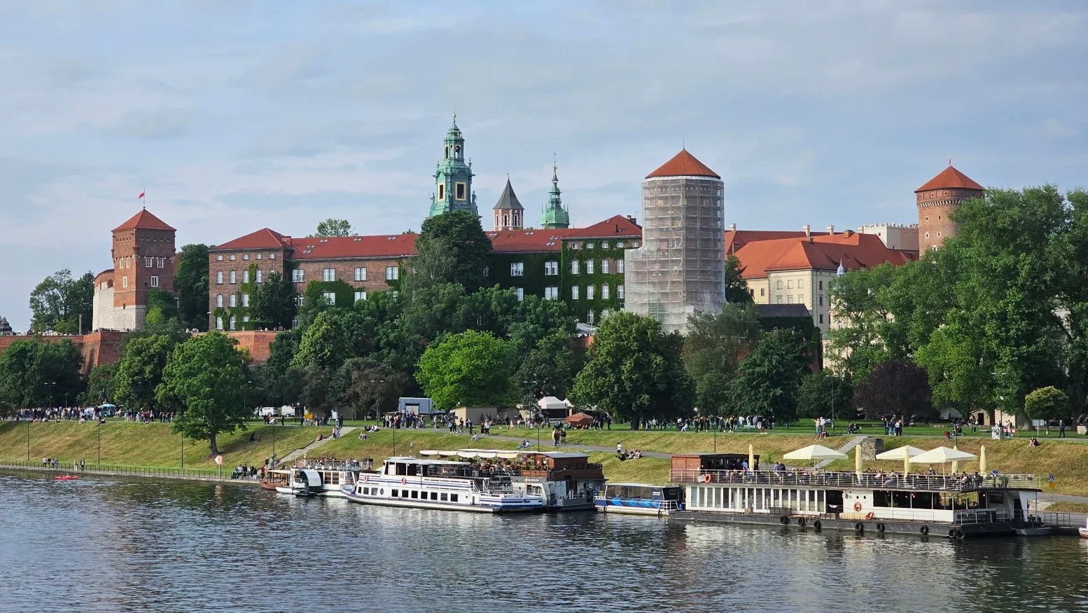 Krakov a hrad Wawel