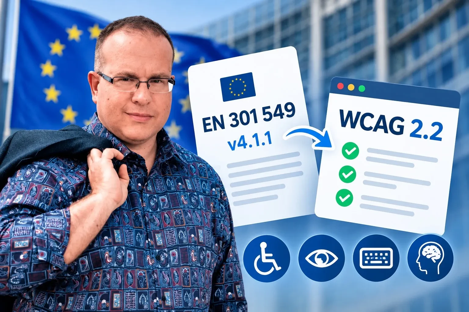 WCAG 2.2, ilustrační obrázek