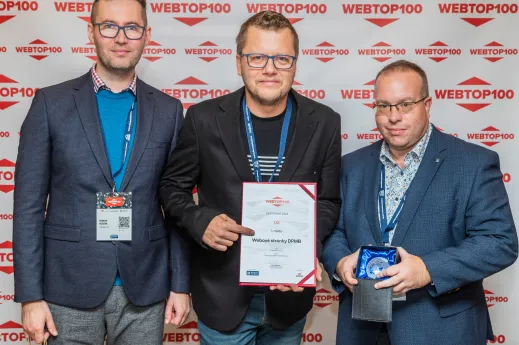 WebTop100 2023: zápisky z konference a dvě ocenění navrch