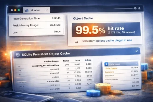 SQLite Object Cache jako brutálně jednoduchý plugin pro zrychlení WordPressu