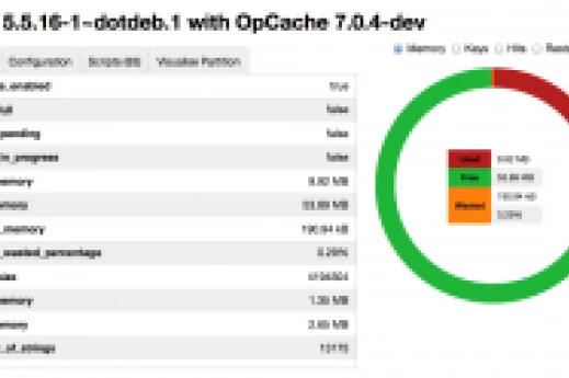 Už jste nasadili OPcache pro rychlejší weby na PHP? Sledujte její využití