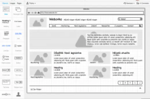 Návrh wireframe pro web? Já používám Moqups