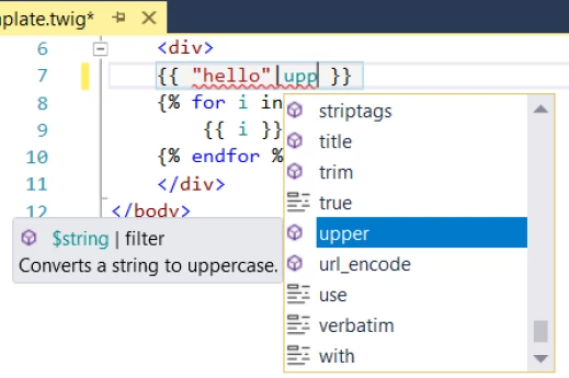 PHP Tools for Visual Studio s podporou Twigu a dalšími novinkami
