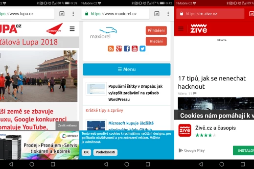 Jak vypadají titulky 19 českých IT webů na mobilu? Žádná sláva