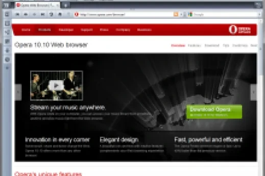 Opera 10.10 v deseti detailech
